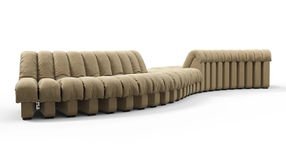 DS 600Beige Vegan Leather