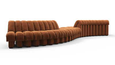 DS 600 - Burnt Orange Vegan Suede - Image 2