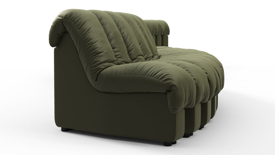 DS 600Deep Olive Vegan Leather