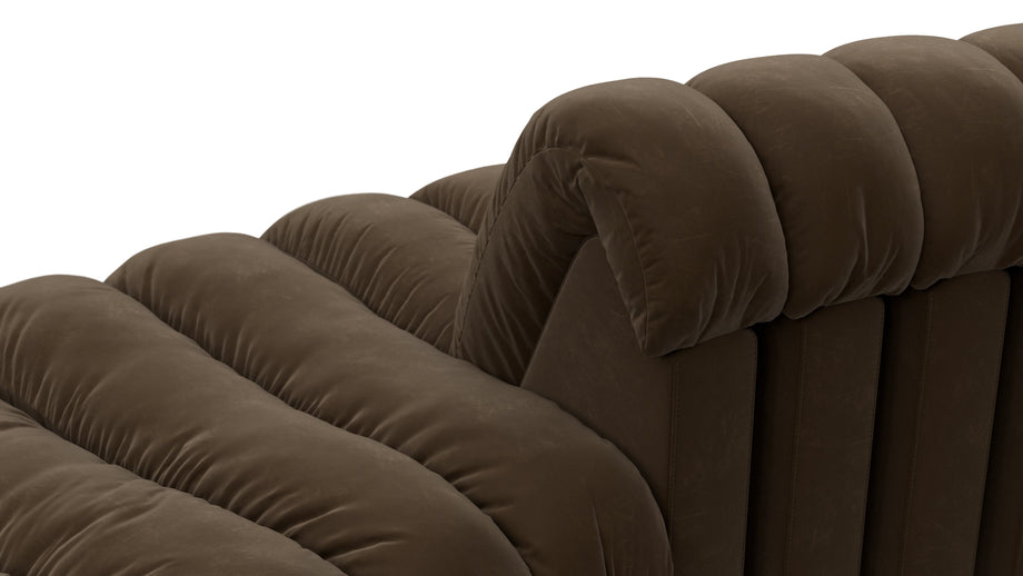 DS 600Distressed Brown Vegan Leather