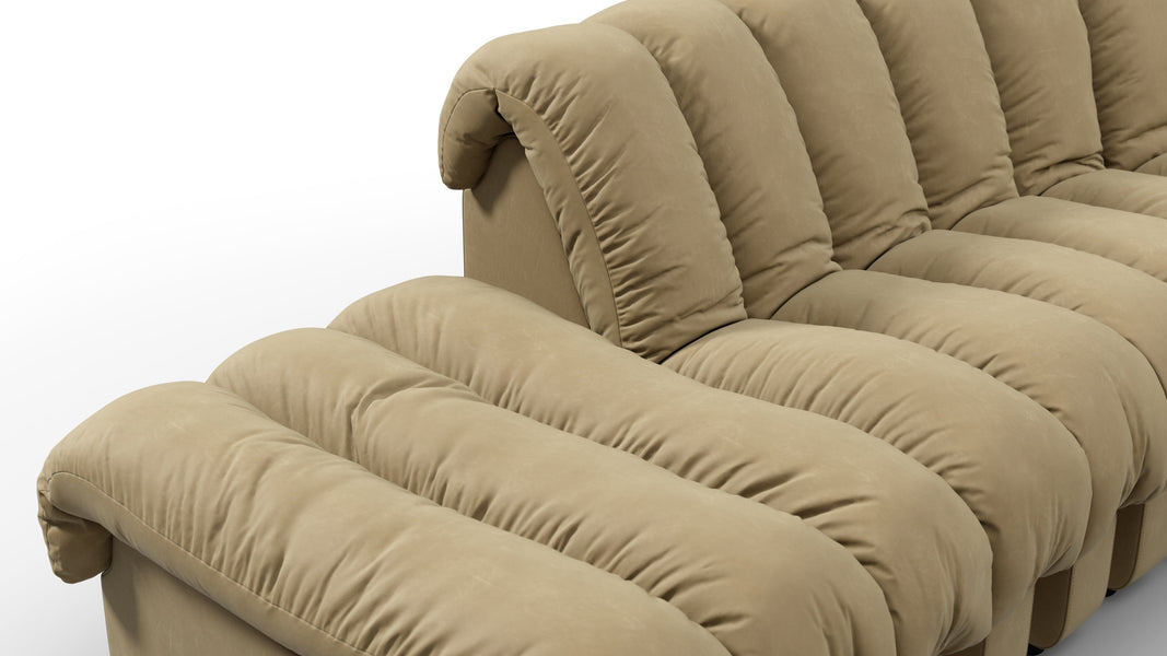 DS 600Beige Vegan Leather
