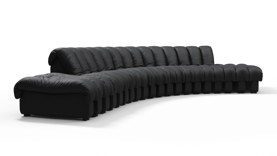 DS 600Black Vegan Leather