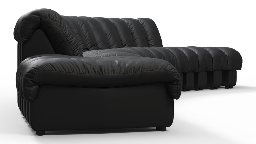 DS 600Black Vegan Leather