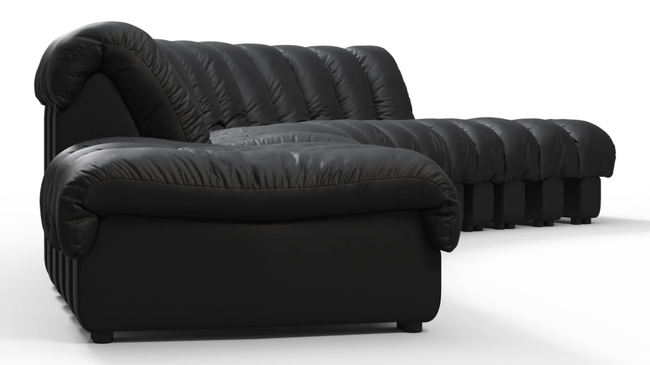 DS 600Black Vegan Leather