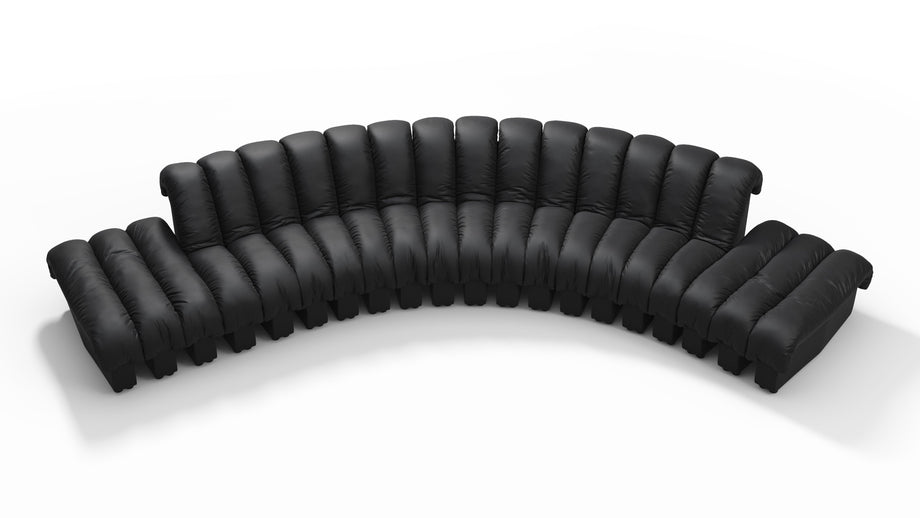 DS 600Black Vegan Leather