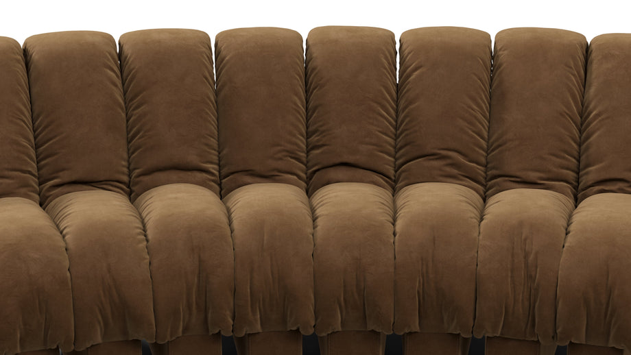 DS 600Brown Vegan Suede