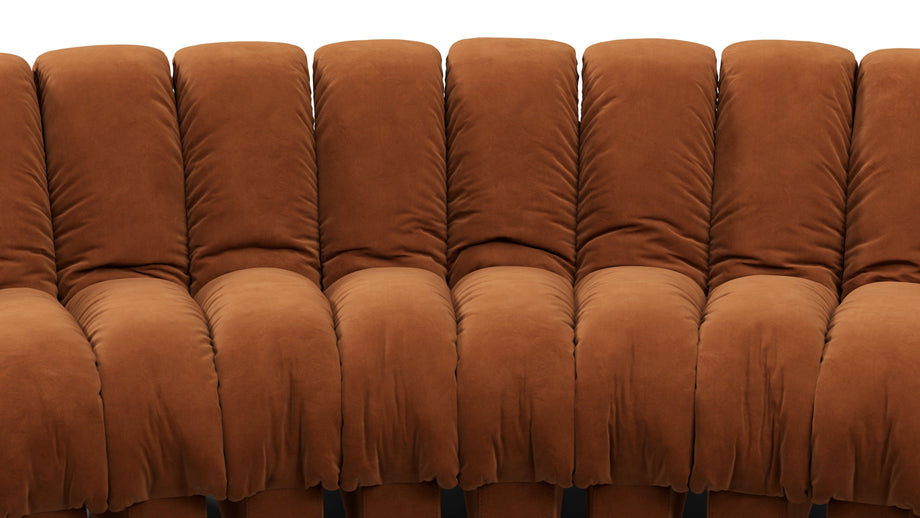 DS 600Burnt Orange Vegan Suede
