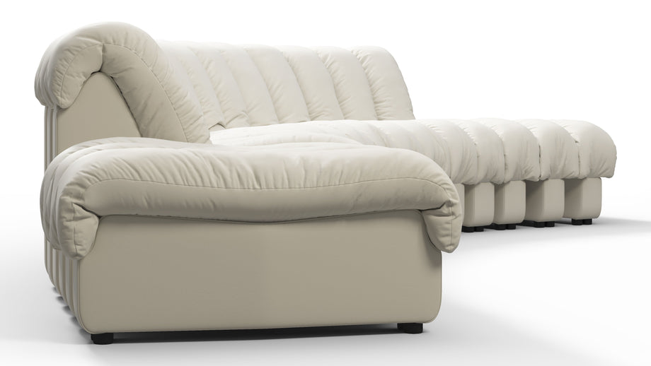 DS 600Cream Vegan Leather