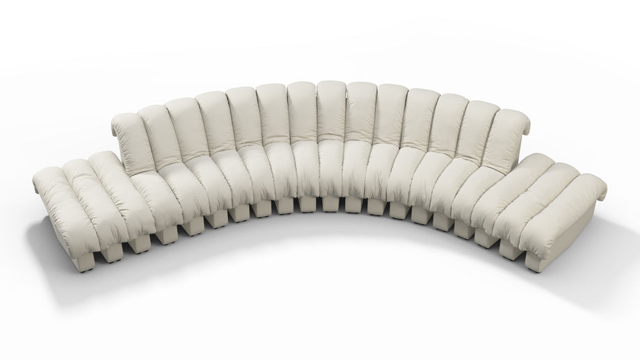 DS 600Cream Vegan Leather