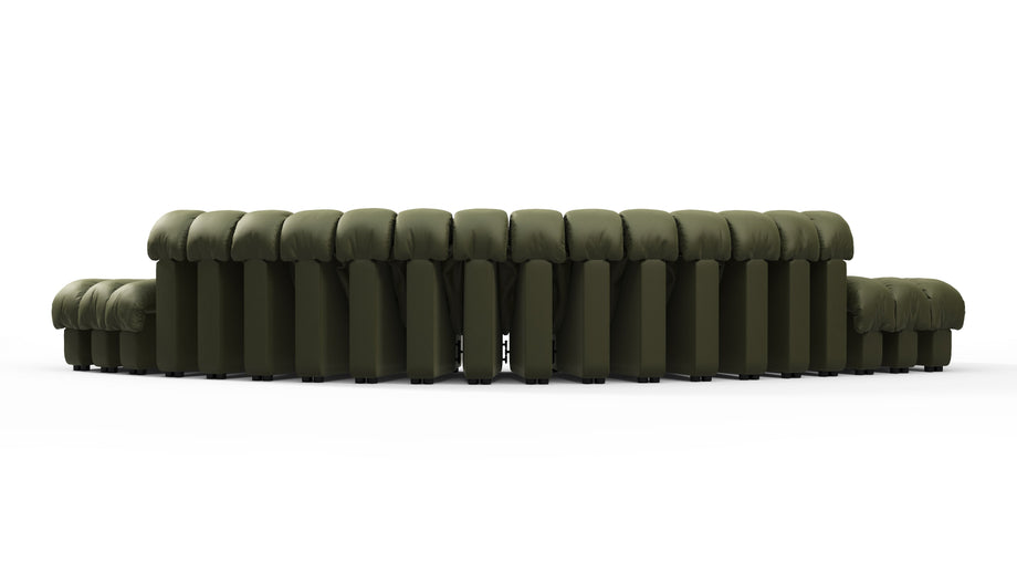 DS 600Deep Olive Vegan Leather