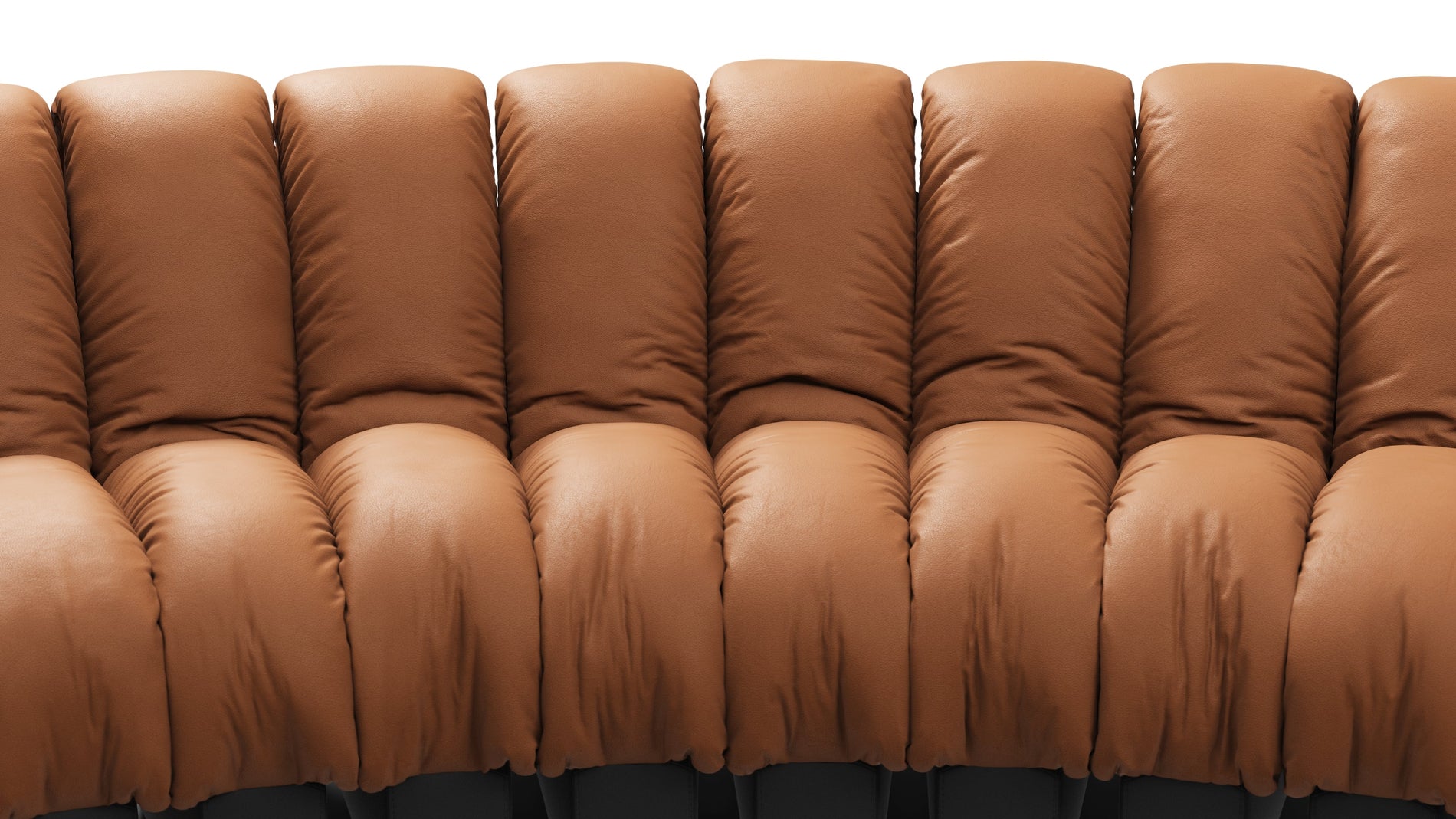 DS 600Vintage Tan and Black Vegan Leather