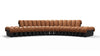 DS 600 - Vintage Tan and Black Vegan Leather - Image 1