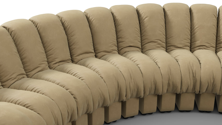 DS 600Beige Vegan Leather