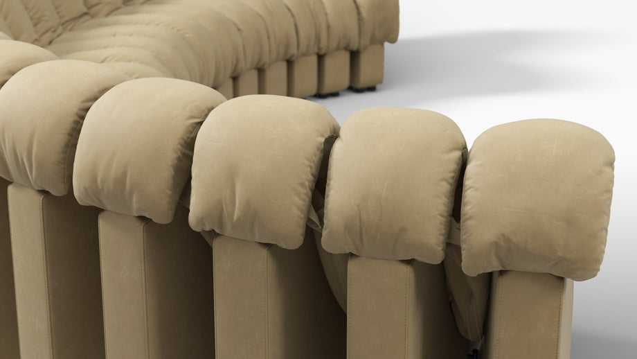 DS 600Beige Vegan Leather