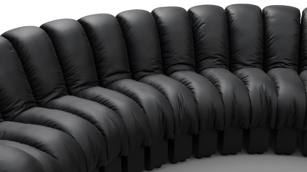 DS 600Black Vegan Leather