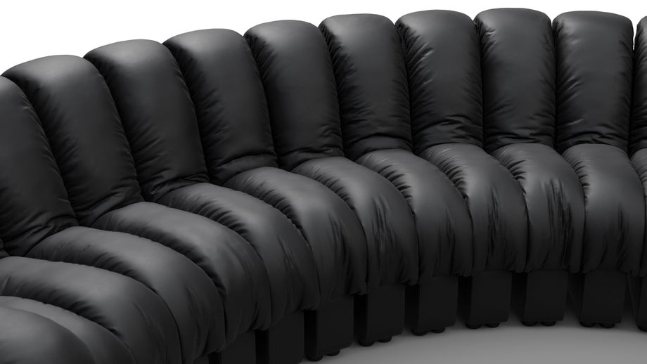 DS 600Black Vegan Leather