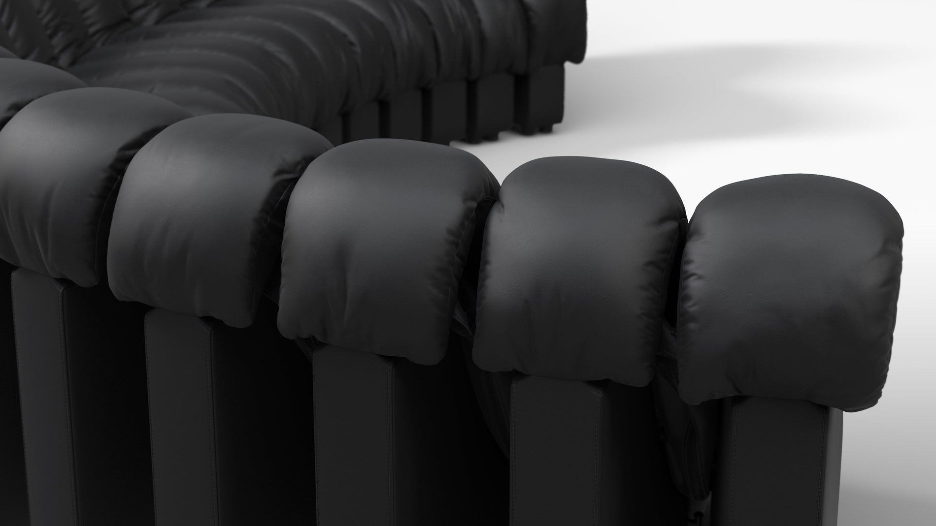DS 600Black Vegan Leather
