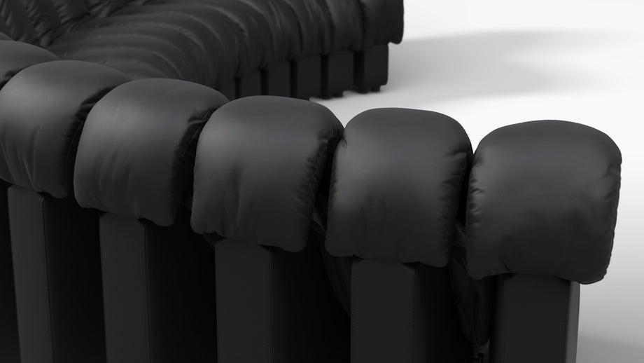 DS 600Black Vegan Leather