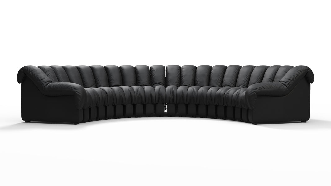 DS 600Black Vegan Leather