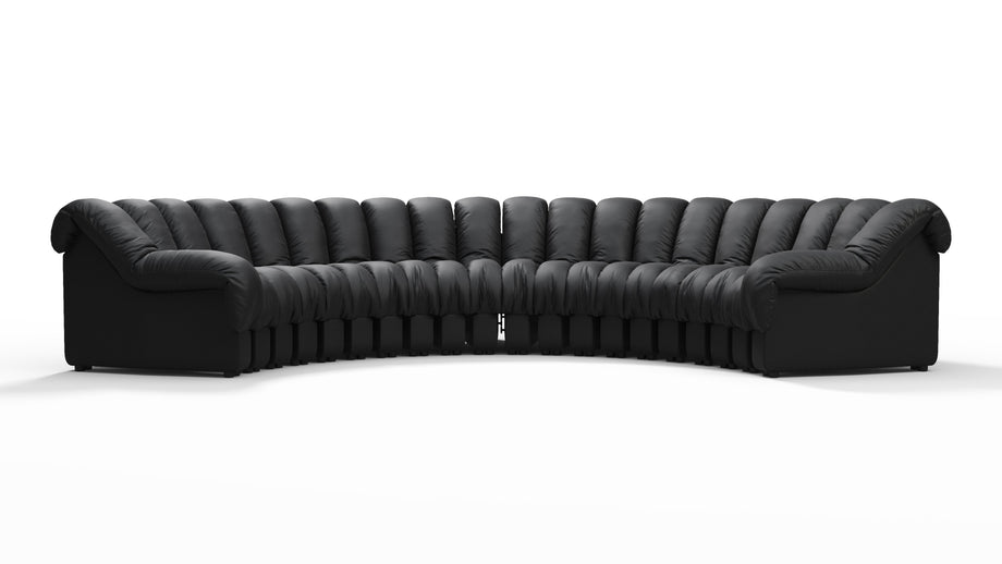 DS 600Black Vegan Leather