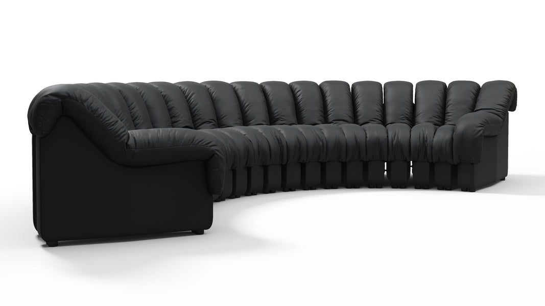 DS 600Black Vegan Leather