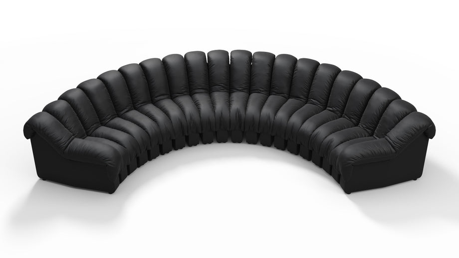 DS 600Black Vegan Leather