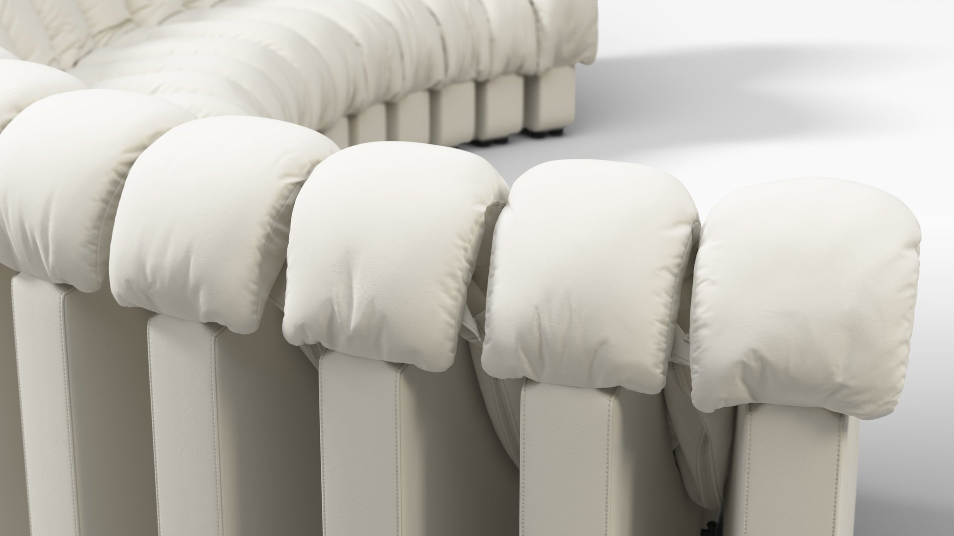 DS 600Cream Vegan Leather