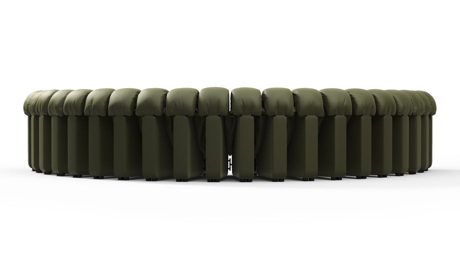 DS 600Deep Olive Vegan Leather