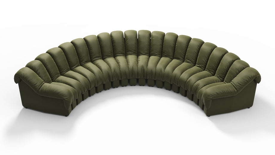 DS 600Deep Olive Vegan Leather