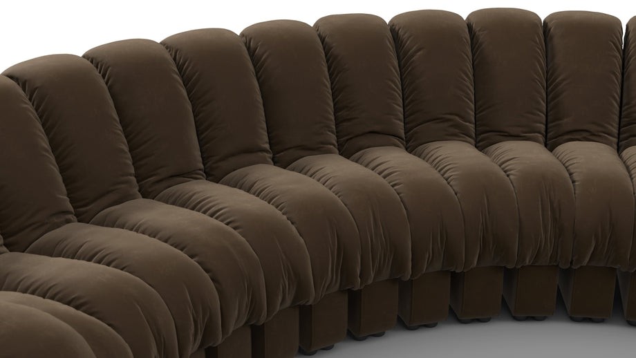 DS 600Distressed Brown Vegan Leather
