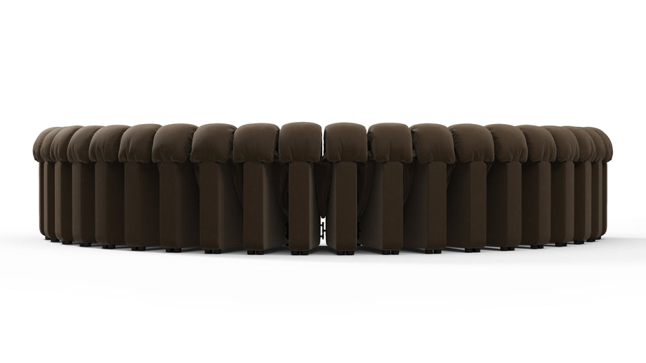 DS 600Distressed Brown Vegan Leather