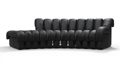 DS 600 - Black Vegan Leather - Image 1
