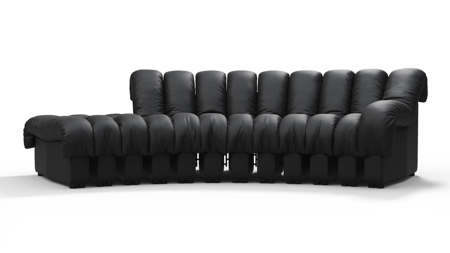 DS 600Black Vegan Leather