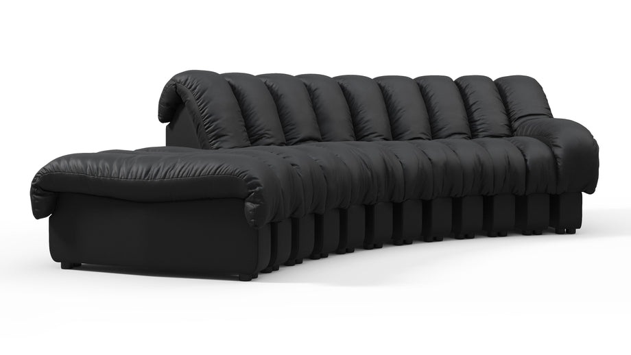 DS 600Black Vegan Leather