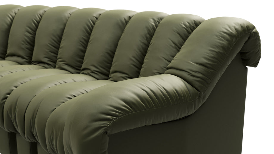 DS 600Deep Olive Vegan Leather