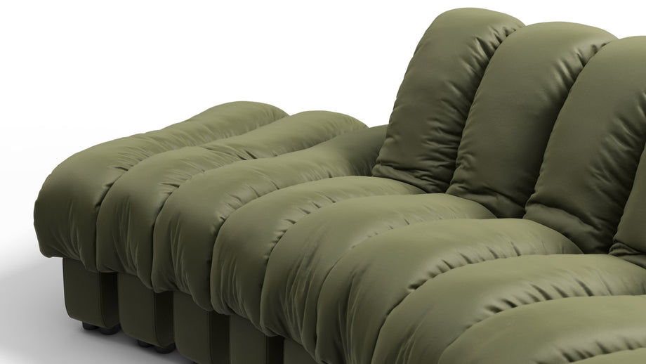 DS 600Deep Olive Vegan Leather