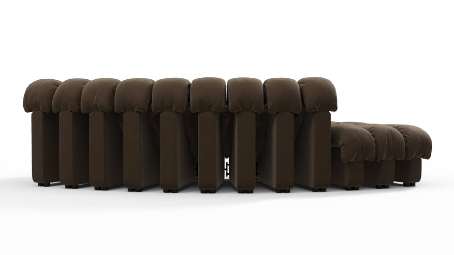 DS 600Distressed Brown Vegan Leather