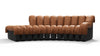 DS 600 - Vintage Tan and Black Vegan Leather - Image 1