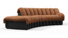 DS 600 - Vintage Tan and Black Vegan Leather - Image 2