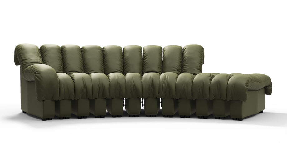 DS 600Deep Olive Vegan Leather
