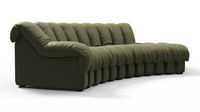 DS 600 - Deep Olive Vegan Leather - Image 2