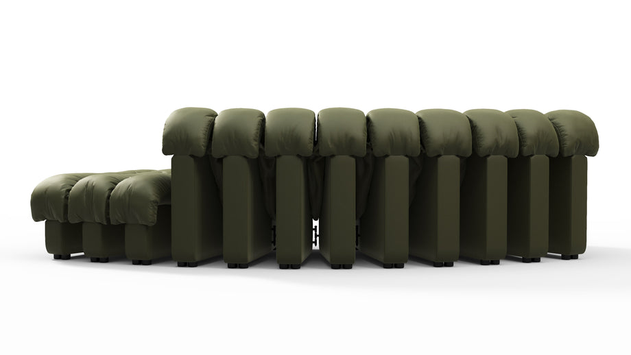DS 600Deep Olive Vegan Leather
