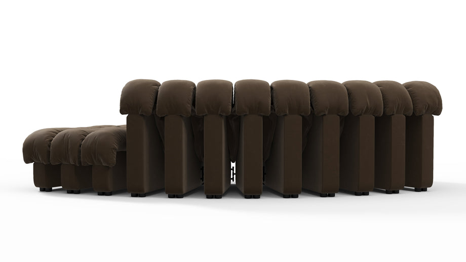 DS 600Distressed Brown Vegan Leather