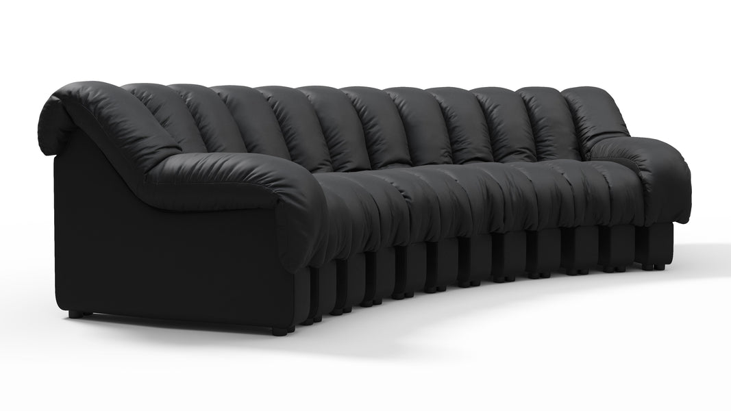 DS 600Black Vegan Leather