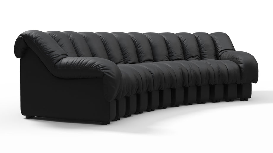 DS 600Black Vegan Leather