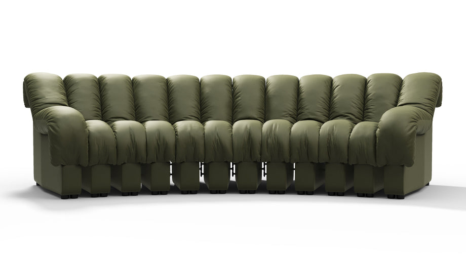 DS 600Deep Olive Vegan Leather