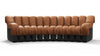 DS 600 - Vintage Tan and Black Vegan Leather - Image 1