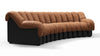 DS 600 - Vintage Tan and Black Vegan Leather - Image 2