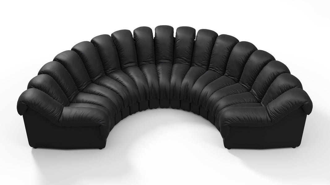 DS 600Black Vegan Leather