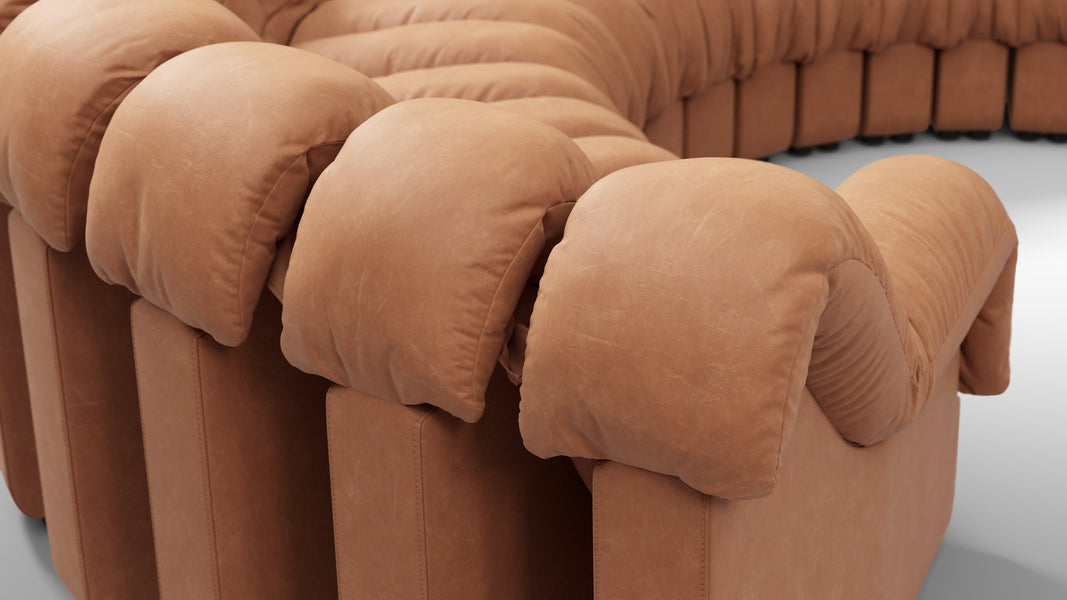 DS 600Tan Vegan Leather